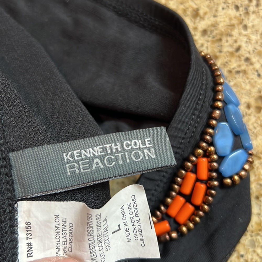 Kenneth Cole Reaction 2Pc Swim Suit Size L - Picture 5 of 5